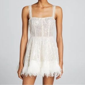 Bronx and Banco Mademoiselle Bridal Mini Dress